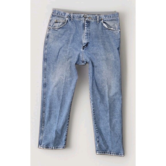 Wrangler Other - Vintage 90s Wrangler Jeans Mens 40x30 Made in USA Blue Denim Relaxed Baggy